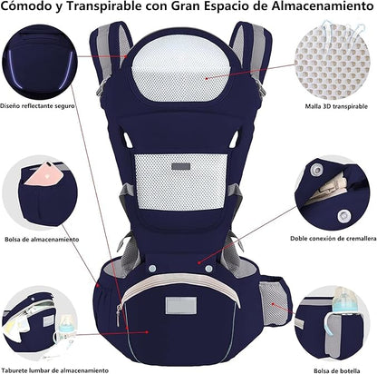 Mochila Portabebés Muntifuncional